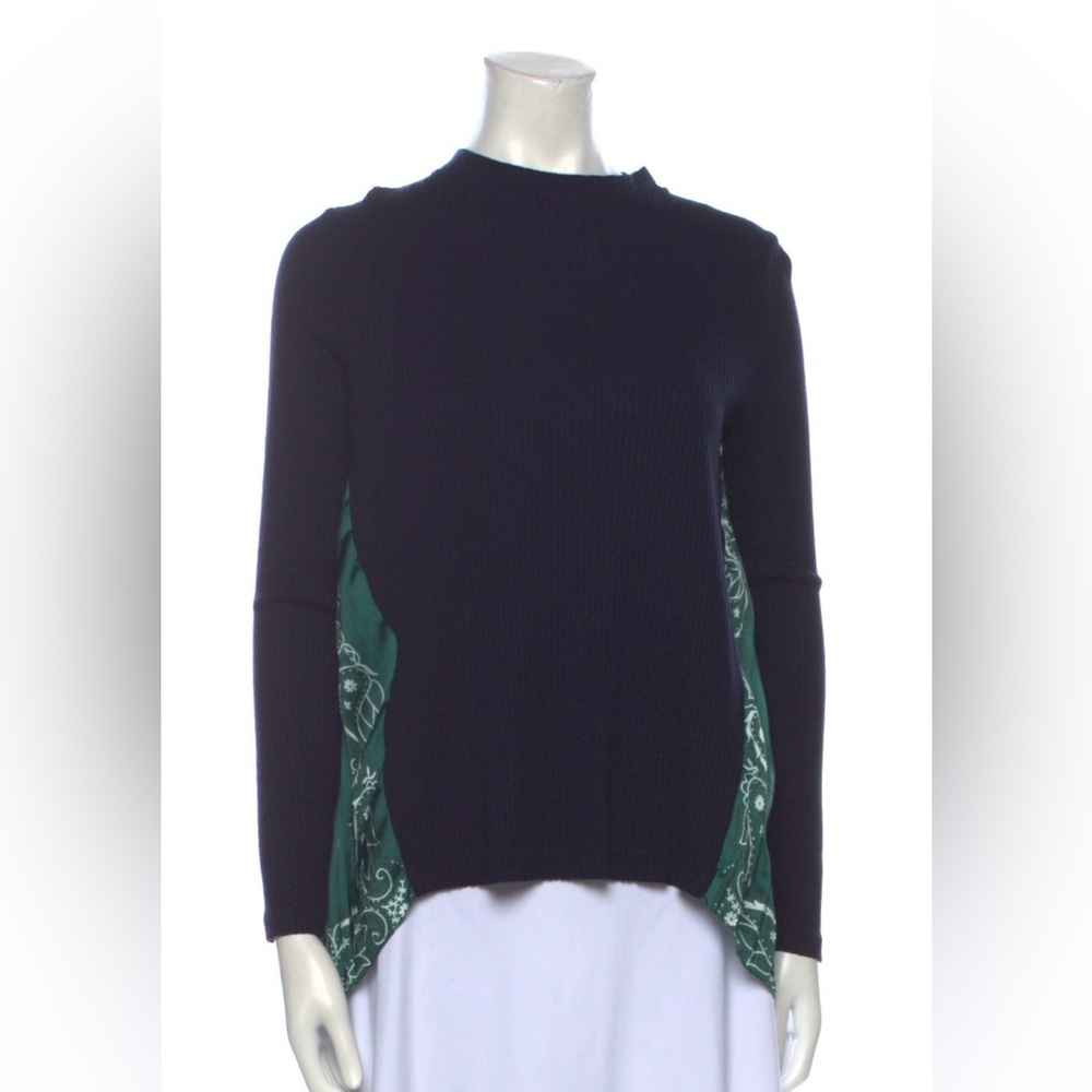 Sandro pleated back top NWOT